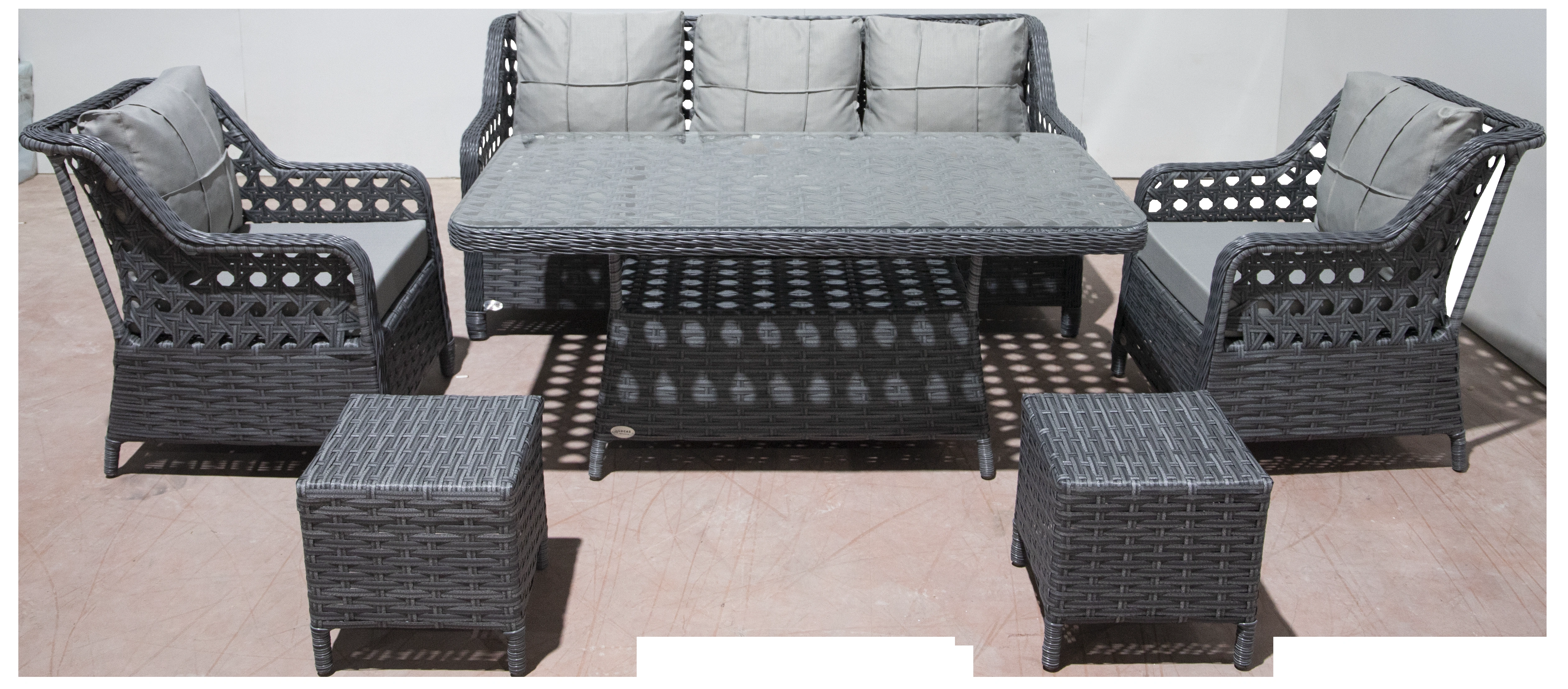 GRAND 3'LÜ OTURMA GRUBU PUF'LU