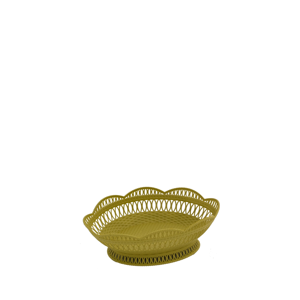 ÖRGÜ OVAL EKMEK SEPETİ