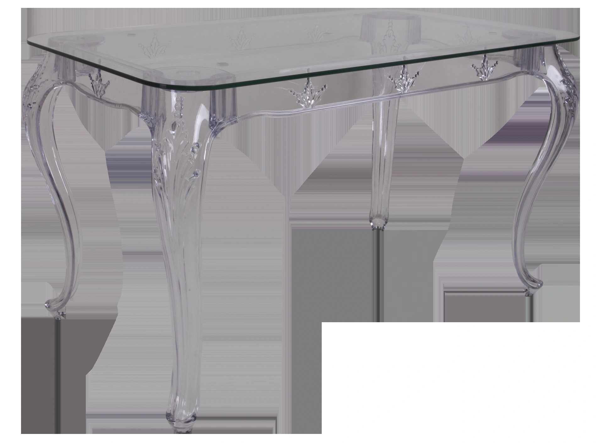 80X140 MİLA ŞEFFAF MASA